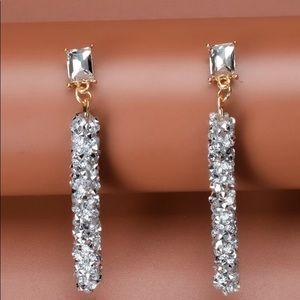 Rhinestone Drop Earrings